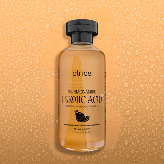 OLRICE 5% Niacinamide 1% Kojic Acid Premium Body Wash