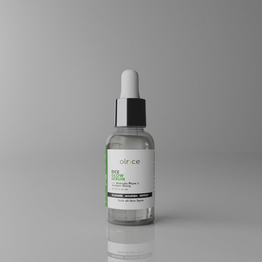 RICE GLOW SERUM- With Kakadu Plum & Juniper Berry