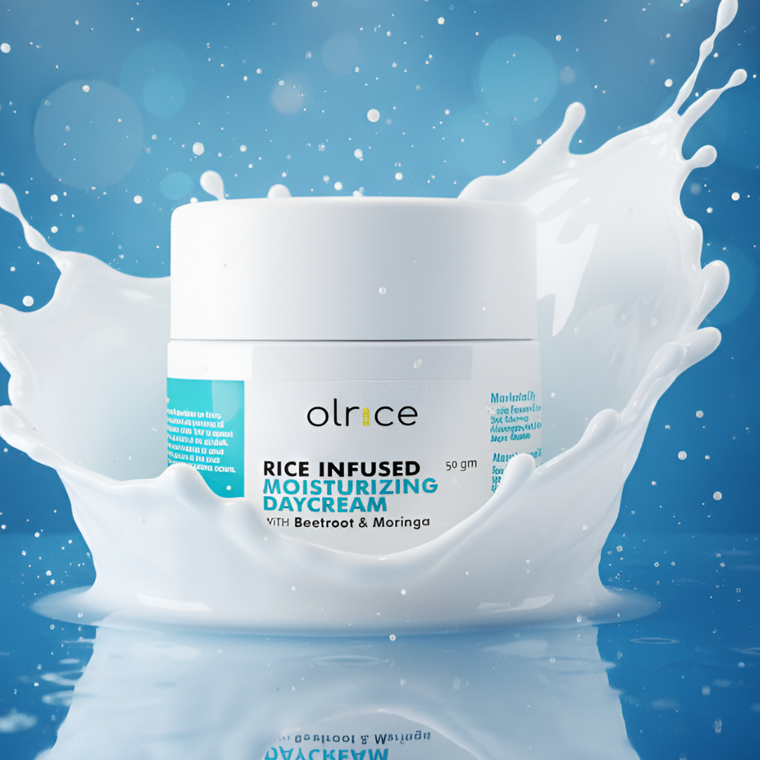 RICE INFUSED MOISTURIZING DAY CREAM-With Beetroot & Moringa