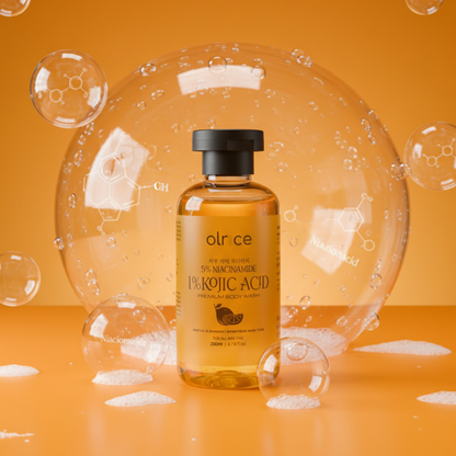 OLRICE 5% Niacinamide 1% Kojic Acid Premium Body Wash