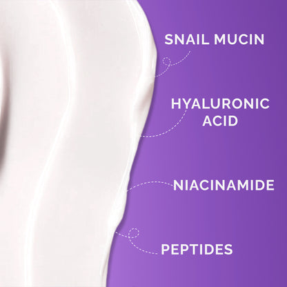 Advanced Snail Mucin Skincare Set - Cleanser with Hyaluronic Acid, 96% Niacinamide Serum, SPF 50+++ Moisturiser - Pack of 3 - OLRICE SKINCARE