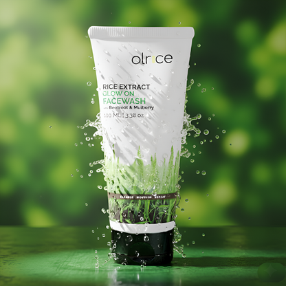 RICE EXTRACT GLOW ON FACEWASH-With Beetroot & Mulberry